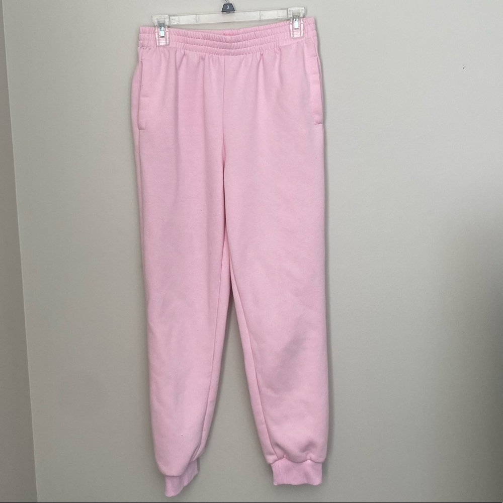Pink sweats